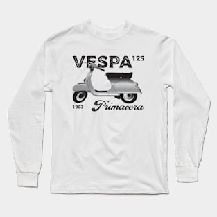 1976 Vespa 125 Primavera Long Sleeve T-Shirt